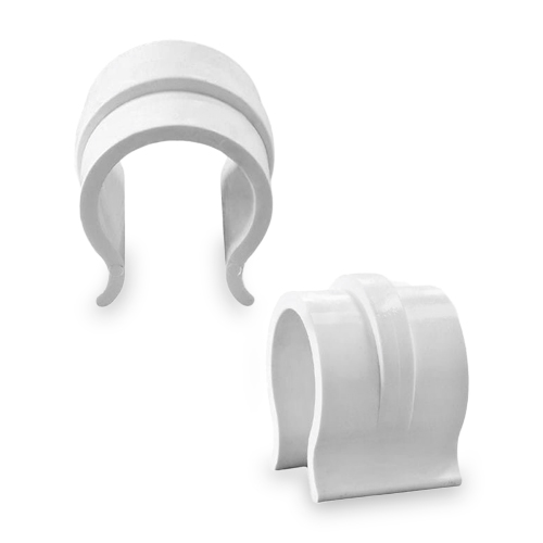 Clips scurt din PVC pentru fixare folie solar